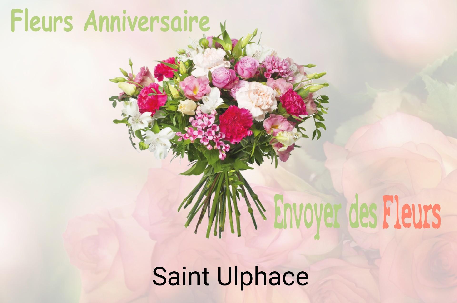 Bouquet de fleurs d’anniversaire livré à Saint-Ulphace